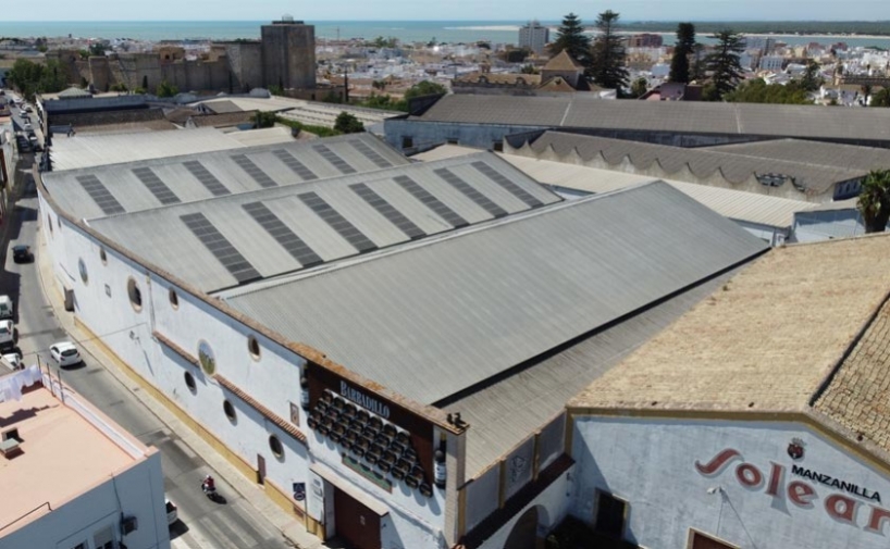 Barbadillo incorpora un proyecto fotovoltaico sostenible en sus bodegas