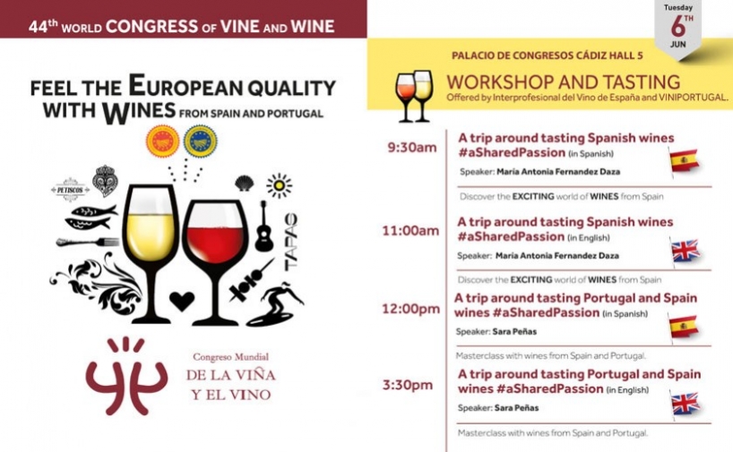 España y Portugal en el Congreso Mundial de la Viña y el Vino