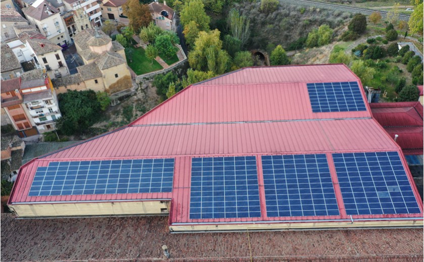 Riojanas estrena instalación de autoconsumo solar
