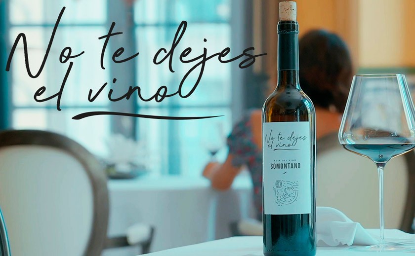 “No te dejes el vino”, nueva campaña de la Ruta del Vino Somontano